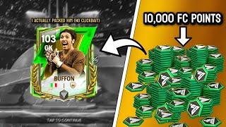 I PACKED 103 RATED BUFFON!! // ANNIVERSARY PACK OPENING // EA SPORTS FC MOBILE 25