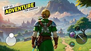 TOP 10 Mejores Juegos de AVENTURA!! Para Android & iOS 2024 