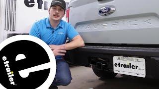 etrailer | Curt T-Connector Vehicle Wiring Harness Installation - 2022 Ford Maverick