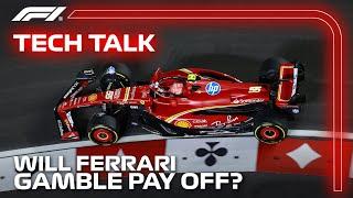 Will Ferrari’s Gamble Pay Off? | F1TV Tech Talk | Crypto.com