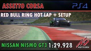 ASSETTO CORSA | NISSAN NISMO GT3 Red Bull Ring Hot Lap + Setup 1:29.928