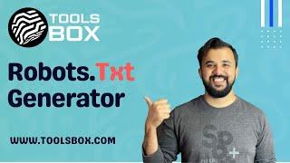 How to use Robots.txt Generator | WWW.TOOLSBOX.COM