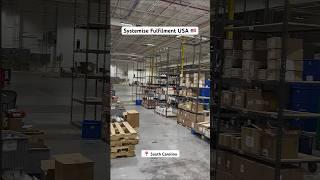 Inside South Carolina Warehouse | Systemise Fulfilment USA    #kevblackburn #shorts