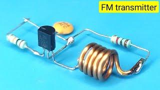 Make FM Transmitter Easy Circuit || fm radio