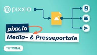 5 Minuten Tutorial: pixx.io für Presseportale nutzen