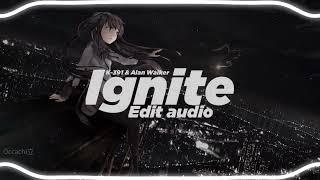 Ignite edit audio