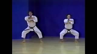 Goju ryu kata   Kururunfa Students Performing