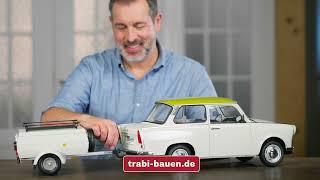 Trabant 601 mit Anhänger von Hachette