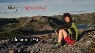 Adam Ondra - Illusionist 9a - Flatanger Norway (2013)