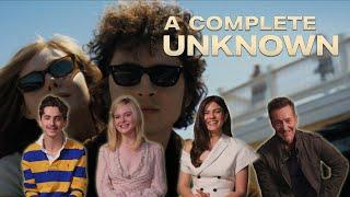 A Complete Unknown Cast Talks Dylan, Suze Rotolo, Joan Baez and Pete Seeger | Mashable