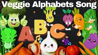 The Vegetable Song | Veggie Alphabets Kids Song | Vegetables song for Kids