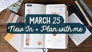 Plan with me: March 2025 | Updates on my Stationery shop | Hobonichi Weeks Setup | Lovesoup Stickers