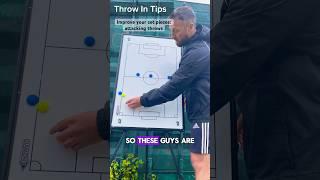 Perfect your Set Pieces: Attacking Throws #Tactics #football #FootballTactics #soccer #soccertactics