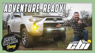 Toyota 4Runner CBI Covert Bumper, Winch & Light Bar INSTALL