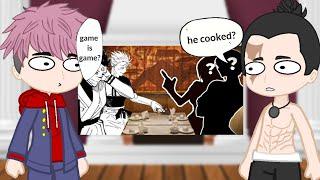 Jujutsu kaisen react to Gojo and sukuna go on a double date ll jujutsu kaisen ll gacha reaction ll