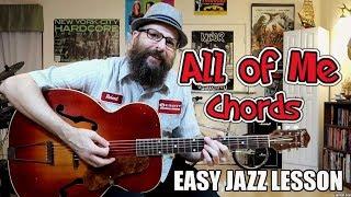 All of Me - Easy Jazz Chord Lesson (Western Swing/Gypsy Jazz)