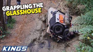 Grappling The Glasshouse! See Shaun And Graham's Wet & Wild Winching! 4WD Action #244