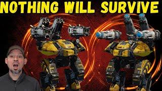 War Robots Insane Behemoth Build Destroys Everything
