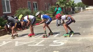 skating Road race quad