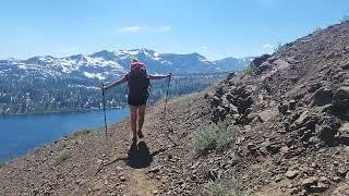 Hiking the Pacific crest trail / Tahoe Rim section