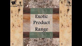 Exotic Marble Product Ranges & Colors - R K Marble