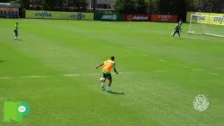VANDERLAN APROVEITA SOBRA E MARCA EM TREINO COM O TIME PRINCIPAL DO PALMEIRAS