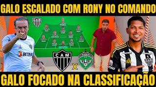 GLOBO ESPORTE! SEM HULK RONY VAI COMANDAR O ATAQUE DO GALO NA COPA DO BRASIL NOTICIAS DO ATLETICO MG