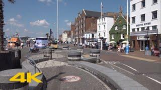 Poole Walk: Town Centre & Harbour【4K】