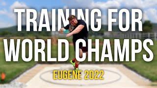 Shot Put Training - 2 Weeks Out From World Athletics Championships