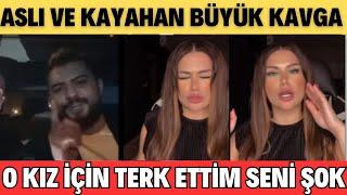 SANA DEĞER ASLI VE KAYAHAN CANLI YAYINDA BÜYÜK KAVGA AYRILIK SEBEBİ ŞOKE ETTİ O KIZ İÇİN Mİ TERK