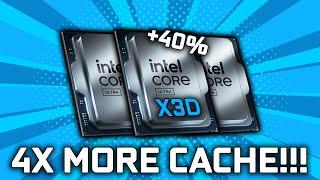 Wild CPU - Intel 52 Core X3D Gaming Processor Leaked