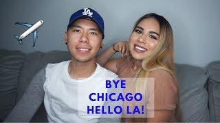 WE MOVED TO LA! WE CRIED? | Brenda Huerta