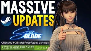 ABSOLUTELY MASSIVE STELLAR BLADE PC UPDATE - REGION LOCKING REMOVED, FREE DEMO OUT RIGHT NOW!