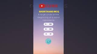 Pitman Shorthand MCQs Test with KZ Learning #shorthanddictations #shorthand