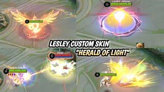 New! Script Skin Lesley "Herald Of Light" - Custom Skin By Mobizii CH