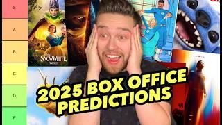 2025 Movie Box Office Predictions | Tier List