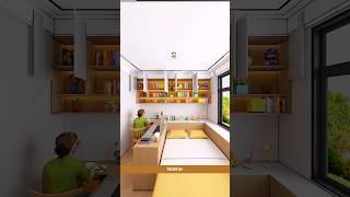 Mother Built A Luxurious Bedroom For Her Daughter Pari || FactoFun || #shorts #animation