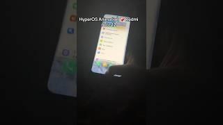 "HyperOS Animation: Redmi Note 12 Overview"#shorts #viral #shortvideo #hyperos
