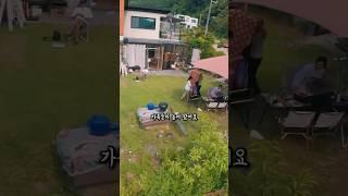하늘에서 내려다보니 #전원주택 #전원생활 #마당있는집 #텃밭