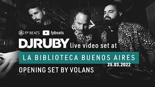 DJ Ruby @ La Biblioteca Boiler Room for FP BEATS -warm up by VOLANS-