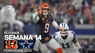 Cincinnati Bengals vs. Dallas Cowboys | Resumen NFL en español - Semana 14 | NFL Highlights 2024