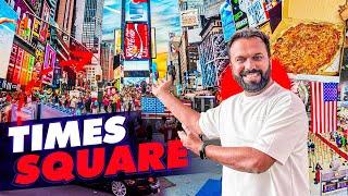 Finally Times Square New York City  Ka Amazing Visit  night Tour  local food 