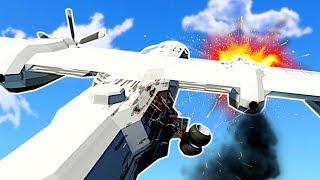 New Pilot Crashes Plane... AGAIN! - Stormworks Multiplayer Gameplay