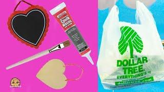 Dollar Tree Store Frosting DIY Cookie Heart Valentines Holiday Home Decor How To Craft Video