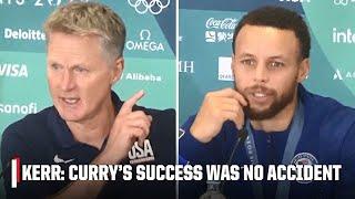 Steph Curry, Steve Kerr react to final minutes of clutch gold medal game win over France 