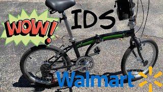 IDS Unusual 20 Inch 6 Speed Folding Bike from Walmart Second Ride