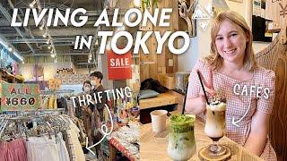 living in japan  |  exploring tokyo's thrift scene and trendy areas + NEW DESK REVEAL 