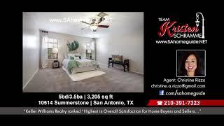 10514 Summerstone, Best Realtor in San Antonio