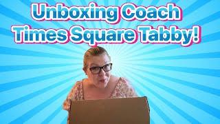 Coach Runway Bag Unboxing — Times Square Tabby!