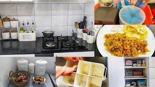 VLOG / Kitchen Cleaning & simple one pot veg biryani